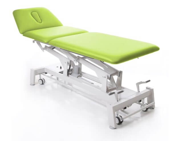 Electrische massagetafel “Prestige” 3 segmenten, 4 wielen | demassagetafel-specialist.nl