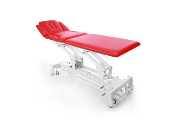 Electrische massagetafel “Prestige” 7 segmenten, 4 wielen | demassagetafel-specialist.nl