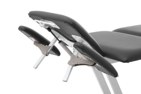 Details hoofdsteun electrische massagetafel | demassagetafel-specialist.nl