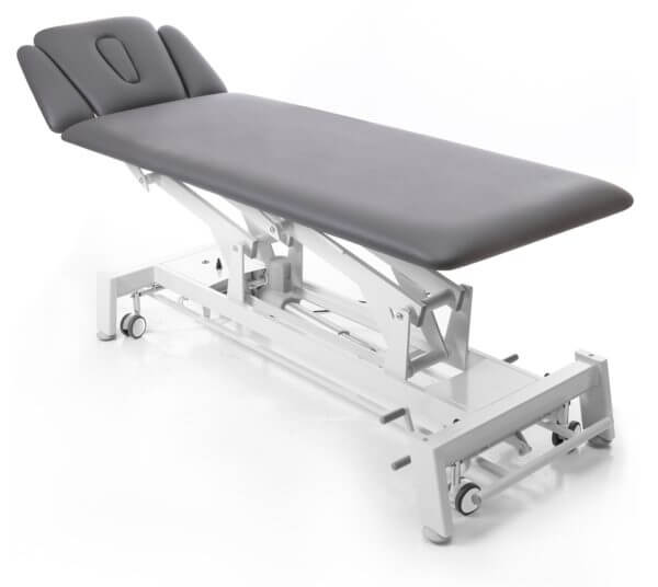 Electrische massagetafel “Prestige” 5 segmenten, 4 wielen | demassagetafel-specialist.nl